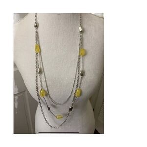🌼🌼Paparazzi Vacay mode yellow necklace with earrings NWT🌼🌼